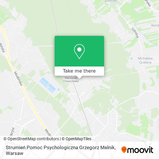 Strumień Pomoc Psychologiczna Grzegorz Melnik map