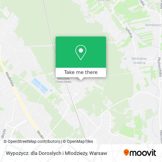 Wypożycz. dla Dorosłych i Młodzieży map