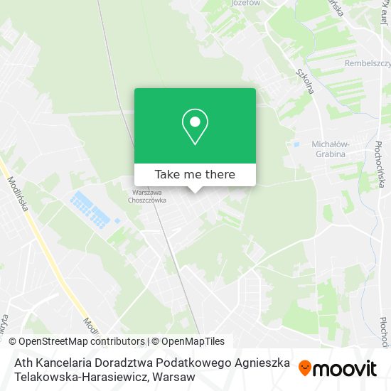 Ath Kancelaria Doradztwa Podatkowego Agnieszka Telakowska-Harasiewicz map