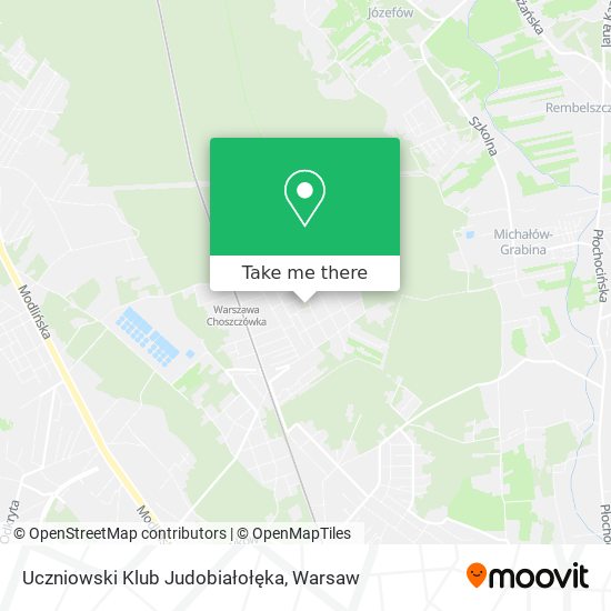 Uczniowski Klub Judobiałołęka map