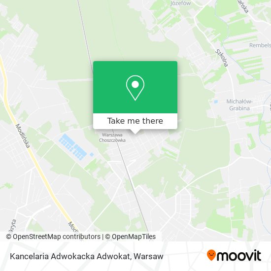 Карта Kancelaria Adwokacka Adwokat