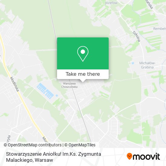 Stowarzyszenie Aniołku! Im.Ks. Zygmunta Malackiego map