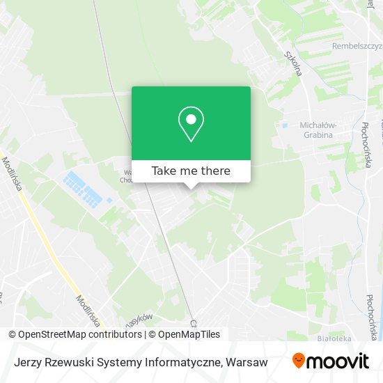 Jerzy Rzewuski Systemy Informatyczne map