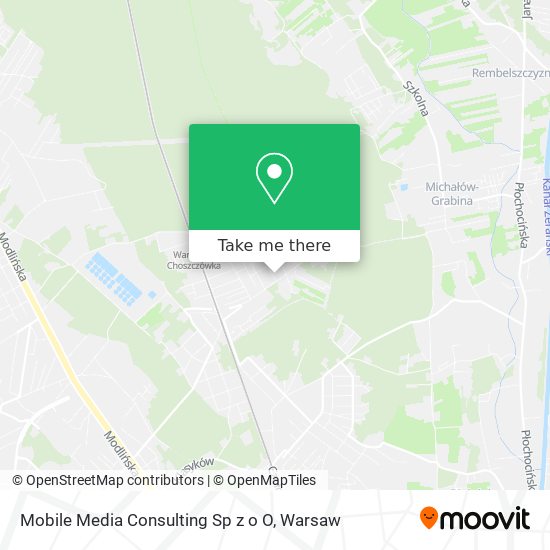 Mobile Media Consulting Sp z o O map