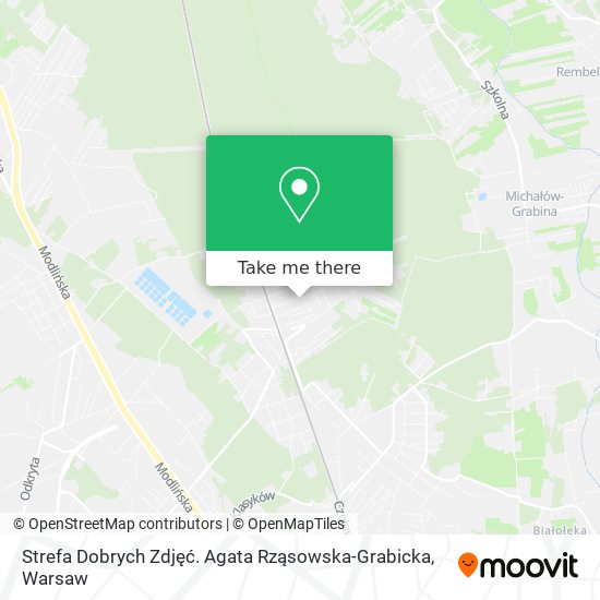 Strefa Dobrych Zdjęć. Agata Rząsowska-Grabicka map