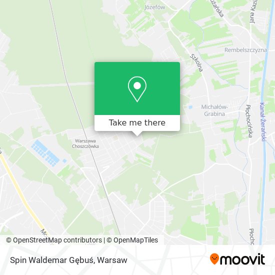 Spin Waldemar Gębuś map