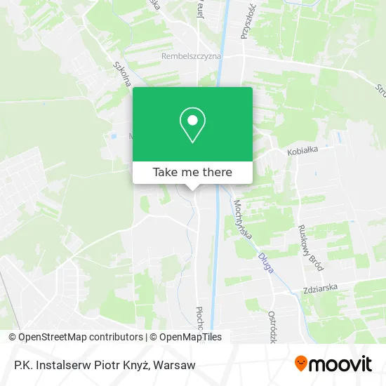 Карта P.K. Instalserw Piotr Knyż