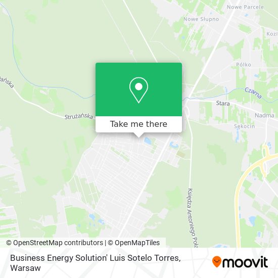 Business Energy Solution' Luis Sotelo Torres map