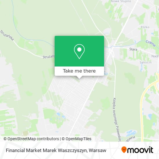 Financial Market Marek Waszczyszyn map