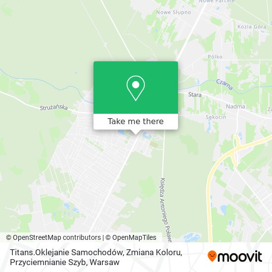 Titans.Oklejanie Samochodów, Zmiana Koloru, Przyciemnianie Szyb map