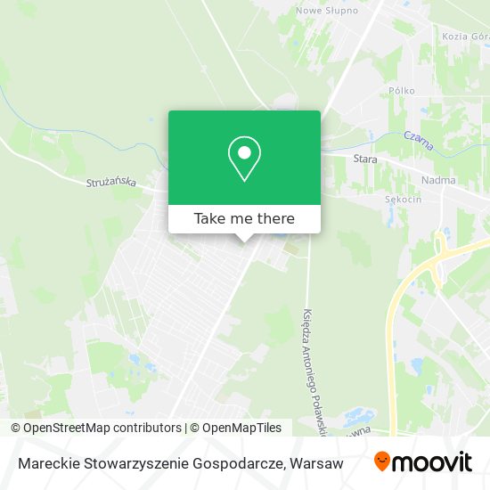 Mareckie Stowarzyszenie Gospodarcze map