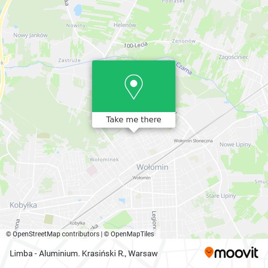 Limba - Aluminium. Krasiński R. map