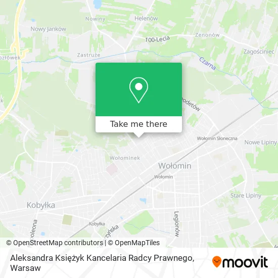 Aleksandra Księżyk Kancelaria Radcy Prawnego map