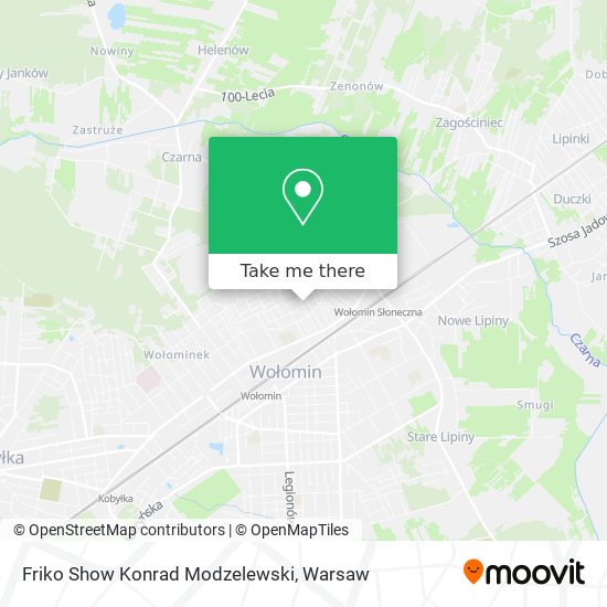 Friko Show Konrad Modzelewski map