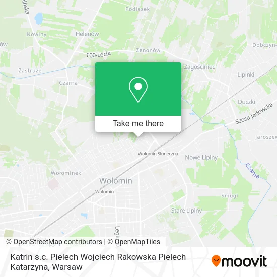 Katrin s.c. Pielech Wojciech Rakowska Pielech Katarzyna map