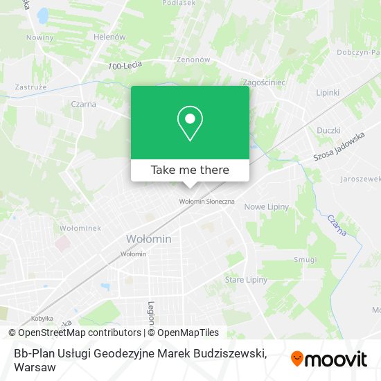 Bb-Plan Usługi Geodezyjne Marek Budziszewski map