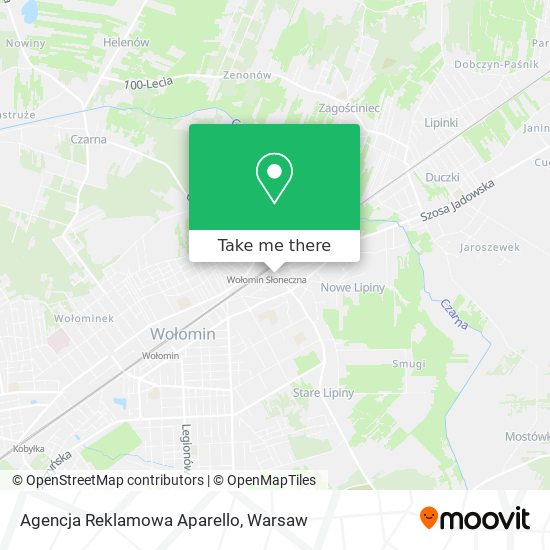 Agencja Reklamowa Aparello map