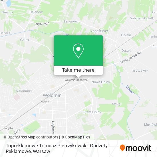 Topreklamowe Tomasz Pietrzykowski. Gadżety Reklamowe map