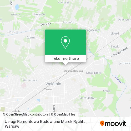 Usługi Remontowo Budowlane Marek Rychta map