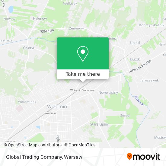 Карта Global Trading Company