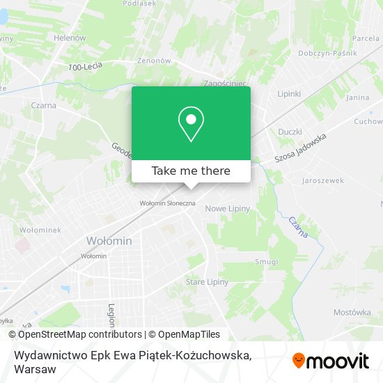 Wydawnictwo Epk Ewa Piątek-Kożuchowska map