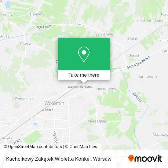 Карта Kuchcikowy Zakątek Wioletta Konkel