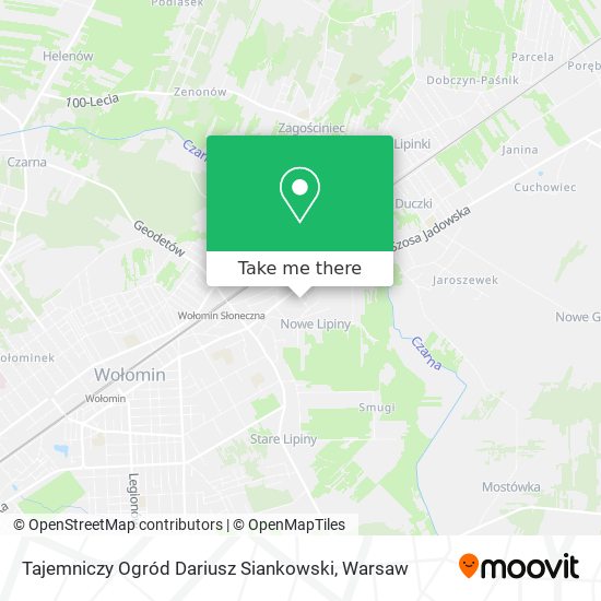 Tajemniczy Ogród Dariusz Siankowski map