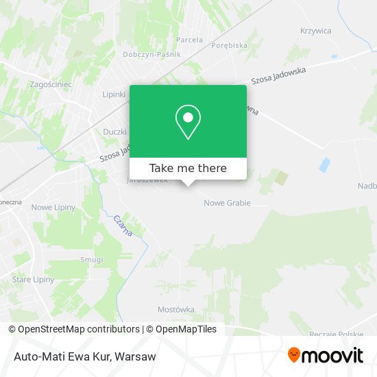 Auto-Mati Ewa Kur map