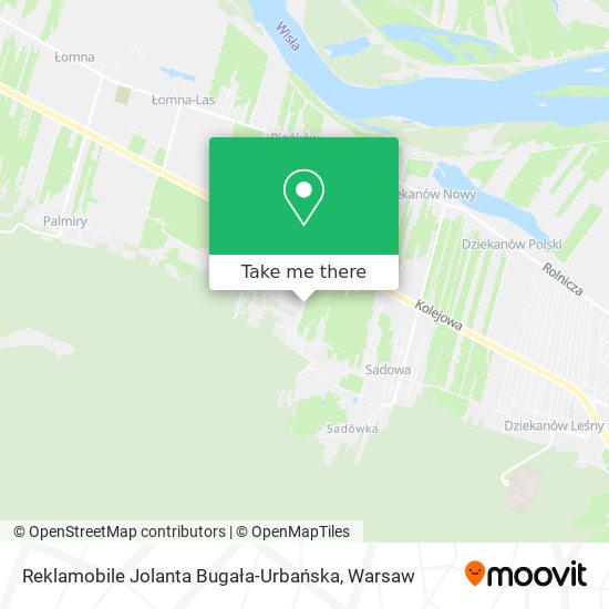 Reklamobile Jolanta Bugała-Urbańska map