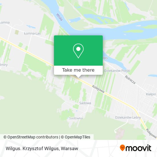 Wilgus. Krzysztof Wilgus map