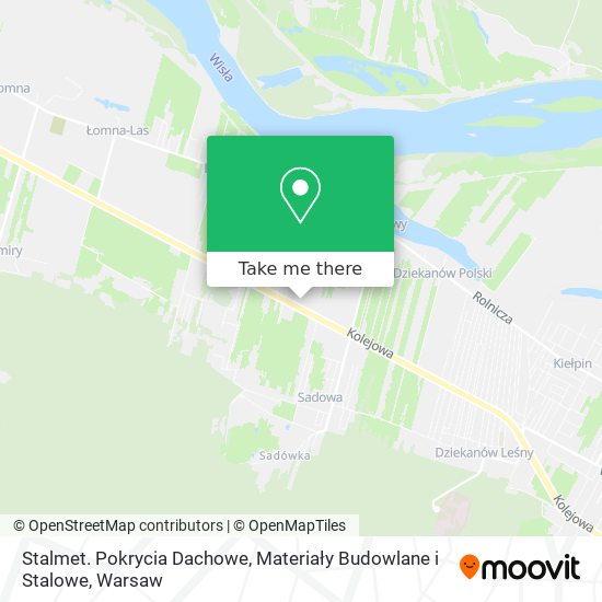 Stalmet. Pokrycia Dachowe, Materiały Budowlane i Stalowe map