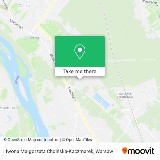 Iwona Małgorzata Choińska-Kaczmarek map