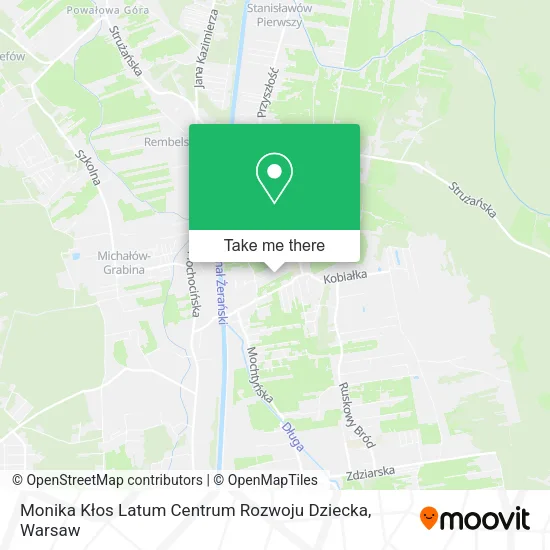 Monika Kłos Latum Centrum Rozwoju Dziecka map