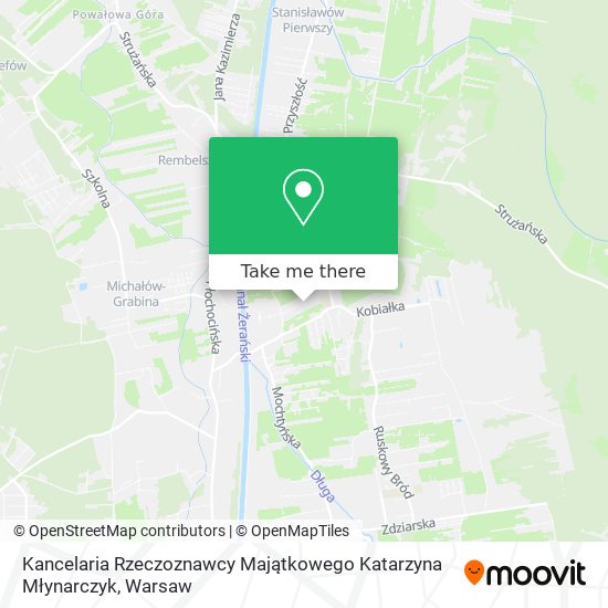 Kancelaria Rzeczoznawcy Majątkowego Katarzyna Młynarczyk map