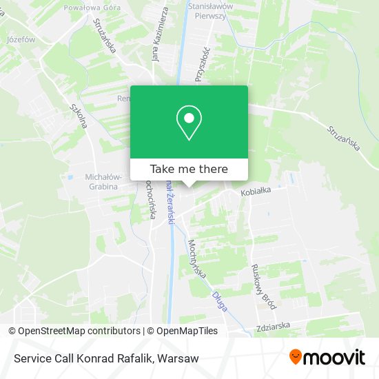 Service Call Konrad Rafalik map