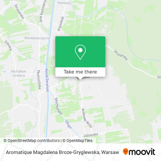 Aromatique Magdalena Broze-Gryglewska map