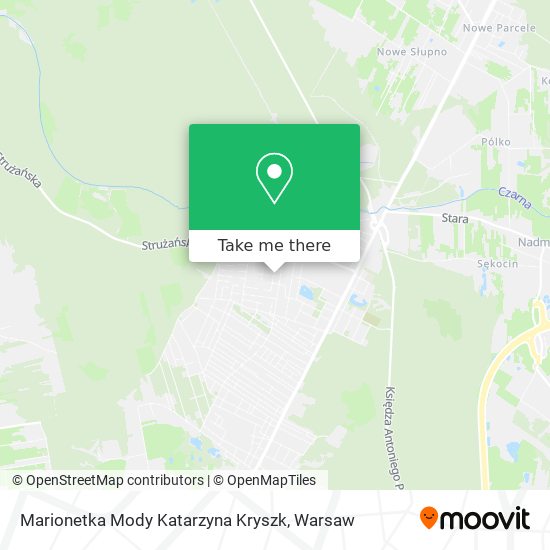 Marionetka Mody Katarzyna Kryszk map