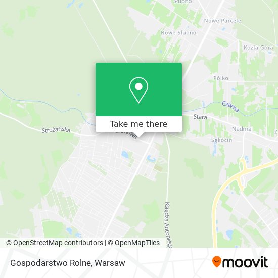 Gospodarstwo Rolne map