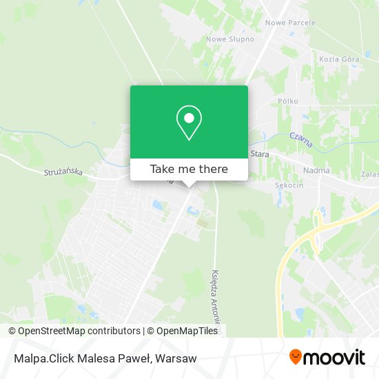 Malpa.Click Malesa Paweł map