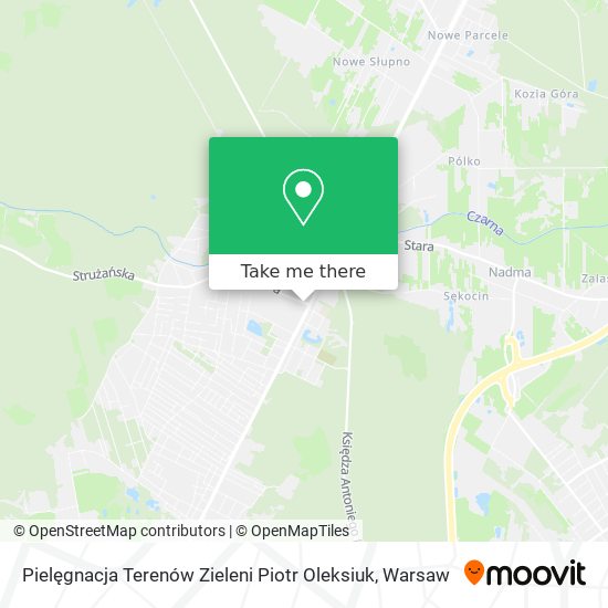 Pielęgnacja Terenów Zieleni Piotr Oleksiuk map