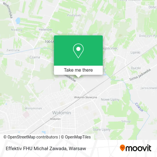 Карта Effektiv FHU Michał Zawada