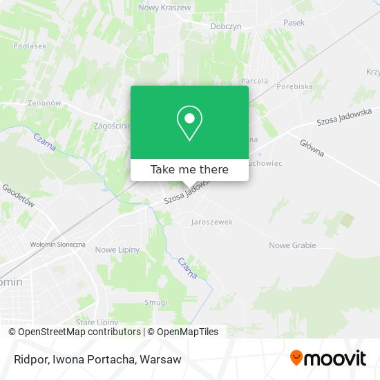 Ridpor, Iwona Portacha map