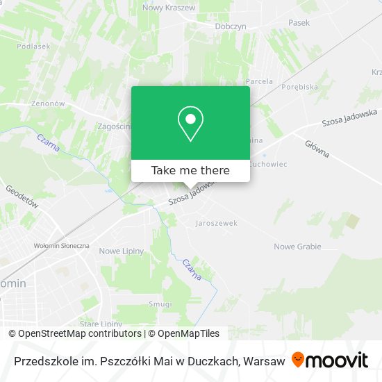 Przedszkole im. Pszczółki Mai w Duczkach map