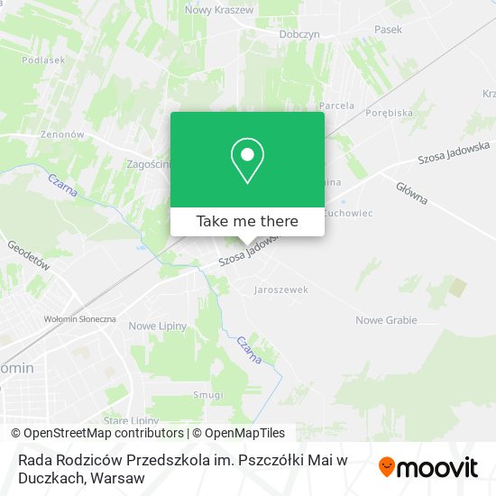 Rada Rodziców Przedszkola im. Pszczółki Mai w Duczkach map