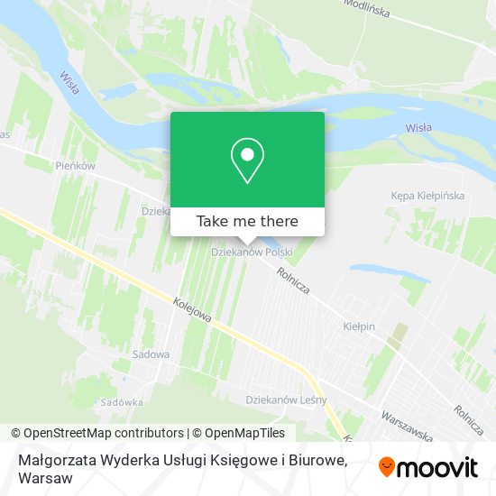 Małgorzata Wyderka Usługi Księgowe i Biurowe map