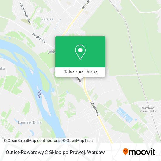 Outlet-Rowerowy 2 Sklep po Prawej map