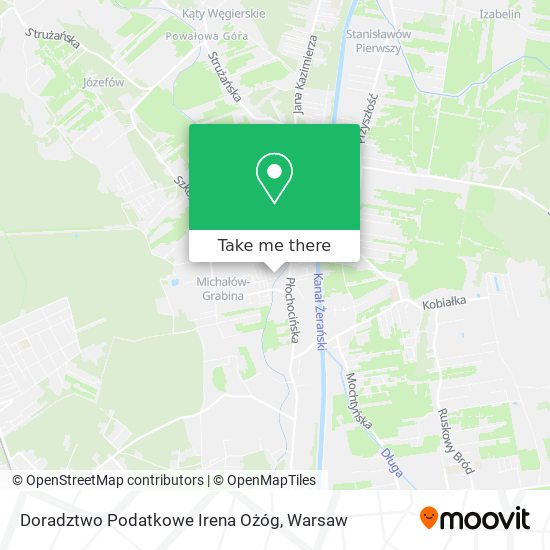 Doradztwo Podatkowe Irena Ożóg map