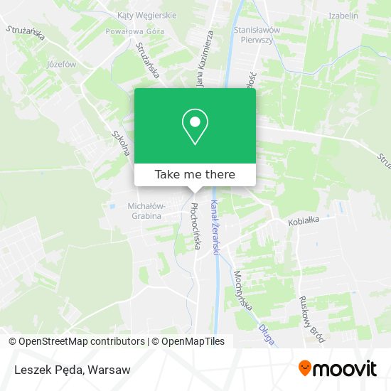 Leszek Pęda map