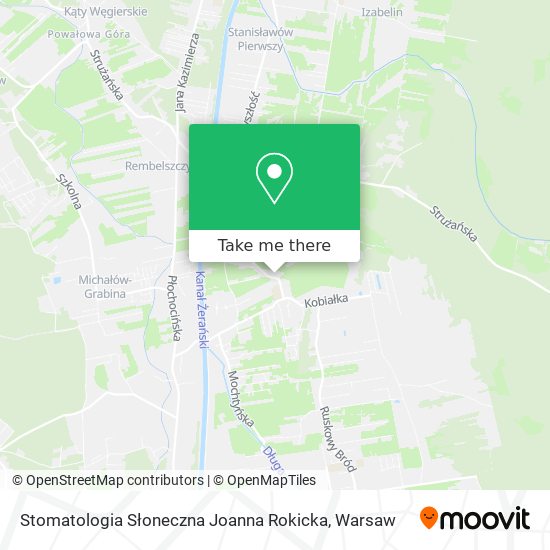 Stomatologia Słoneczna Joanna Rokicka map