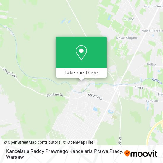 Kancelaria Radcy Prawnego Kancelaria Prawa Pracy map